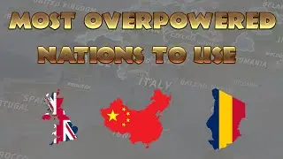 TOP 5 MOST OVERPOWERED NATIONS in Supremacy WW3!