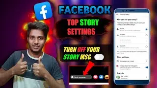 Facebook Most Important Story Setting | Facebook Story Hidden Setting | Turn Off Story MSG Option