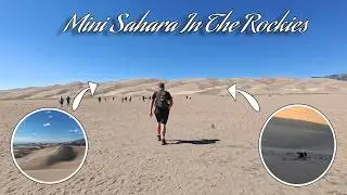 Hiking Through Great Sand Dunes National Park