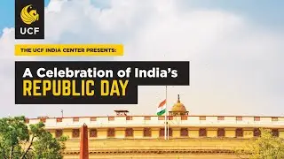 Pandit Nandkishor Muley of UCF and Ben Tiptonford for Republic Day