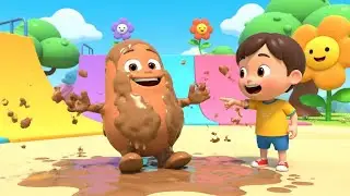Fall Guys Silly Bean Caiu na Lama | M&uacute;sica Infantil | Rimas para Crian&ccedil;as
