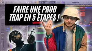 COMMENT FAIRE UNE PROD TRAP EN 5 &Eacute;TAPES ! 💥 (m&eacute;thode facile ,tutoriel d&eacute;butant, fran&ccedil;ais)