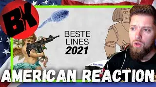 AMERICAN REACTS to GERMAN RAP! Die besten Deutschrap-Lines 2021