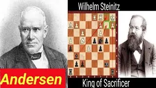 Wilhelm Steinitz vs Adolf Anderssen: A Clash of Chess Titans. Wilhelm Steinitz chess game.#wilhelm