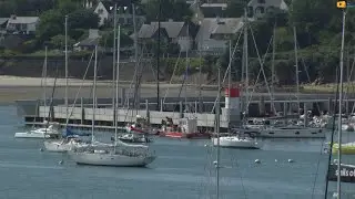 LA TRINIT&Eacute;-SUR-MER  🇲🇫  |  Nouveau M&ocirc;le &Eacute;ric Tabarly   |  TV Quiberon Sailing