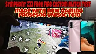 Symphony Z33 Free Fire Custom match Test | Full Handcam video | 3GB+32GB With 5000 mAh Battery