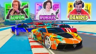 AYUDO A RUBIUS PERO SUCEDE ALGO INESPERADO! CON AURONPLAY Y AMIGOS!! - GTA V ONLINE