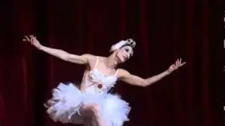 Hillarious Parody of Michael Fokine's Choreography of THE DYING SWAN. Dancer - Ida Nevaseyneva.