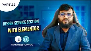 How to design service section with Elementor | WordPress Bangla Tutorial