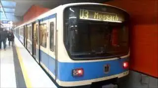 U-Bahn M&uuml;nchen - U-Bahnhof Oberwiesenfeld U3