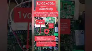 kdl-32w700b#no power#32w700c#3xblinking #shorts #
