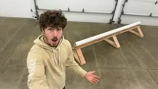 Making a pvc snowboard rail!!!!!