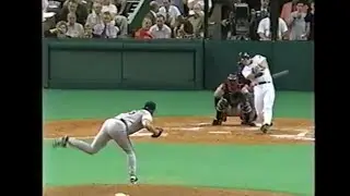 Russ Johnson's Only Postseason Extra Base Hit 1999 Nlds Game #3 (Full At Bat)
