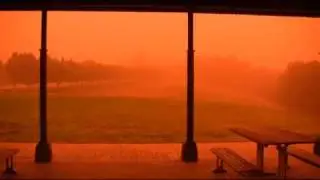 Dust Storm in Sydney, September 23, 2009