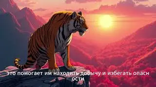 Интересные факты о жизни тигров.