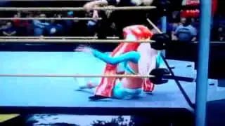 WWE'13 Universe Mode Trish Stratus StinkFace