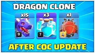 TH14 Dragon Clone Attack Strategy in Clash of Clans || Th14 Dragon Clone | Th14 Attack Strategy