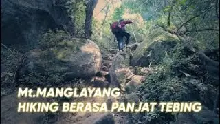 GUNUNG MANGLAYANG | PENDAKIAN PERDANA BERASA PANJAT TEBING‼️