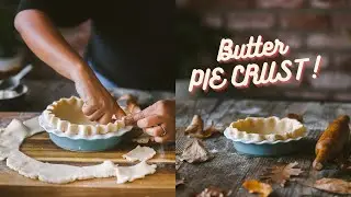 How to make Pie Crust - Old Fashion Pie Crust -  Shortbread Pie Crust - Pie Dough