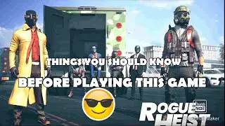 Things u should know before playing ROGUE HEIST.#tips for ROGUE HEIST #India's 1st shooter game.