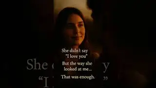 Some love stories are written in silence.#UnspokenLove #HerEyesSaidItAll #EmotionalReel #SoftMoment