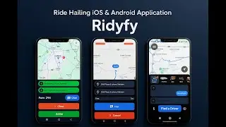 🚗 Ridyfy &ndash; AI-Powered Ride-Hailing App (iOS & Android)
