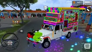 Rajsthani Dj Pickup Wala Game ! Dj Pickup Game ! Dj Pickup ! Bus Simulator Indonesia dj Pickup Game