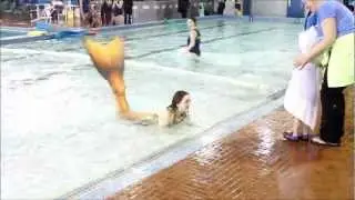 Clips from a 2 mermaid birthday party