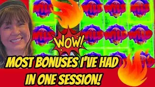I'm on Fire! So Many Bonuses-Big Winning Session