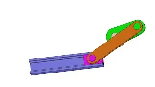 Mechanism 2 | Slider crank mechanism - solidworks tutorial