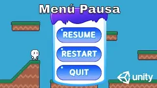 Cómo crear un menú de pausa en Unity (Cómo pausar un juego en Unity)