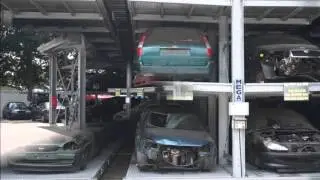 Verrijdbare stellingen  - autohotel -
