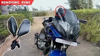 How to remove Pulsar 220's Rear View Mirrors