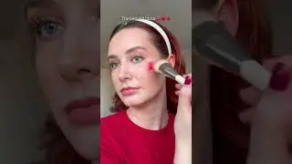 The best red blush 🍒 #rarebeautyblush #makeup #blush