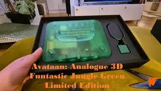 Analogue 3D Funtastic Jungle Green Limited Edition Unboxing