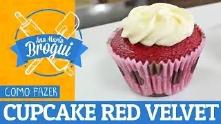 COMO FAZER CUPCAKE RED VELVET | #AnaMariaBrogui #195
