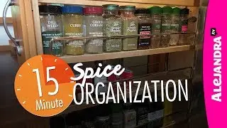 Spice Organization (Quick 15-Minutes!)