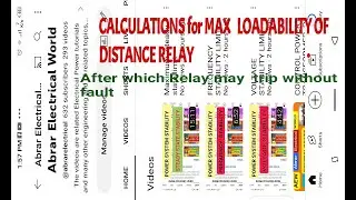 LOADABILTY OF MHO RELAY