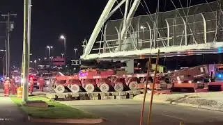 Northaven Trail Bridge Installation