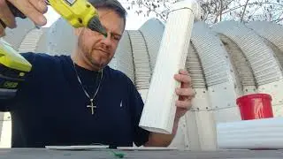 How to build a low-cost Pollen Feeder for your Honey Bees.