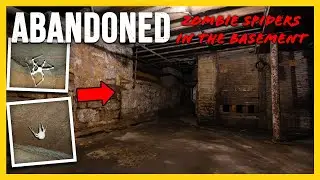 Old Abandoned Building Full of ZOMBIE SPIDERS!