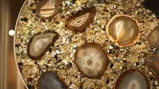 Making a Retro Glam Agate Slice Epoxy Resin Table