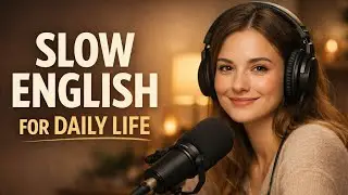 Slow English Podcast for Daily Life &ndash; Improve Listening, Speaking, and Confidence Naturally