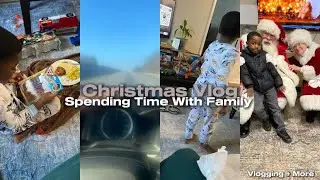 Single Mom Christmas | Traveling to Atlanta & Opening Gifts 🌲 🫧❤️