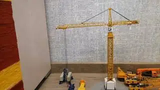 Монтаж башенного крана LINDEN COMANSA 21LC290.