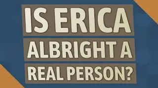 Is Erica Albright a real person?