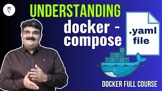 Episode 49/135 Docker Compose Tutorial | How To Create docker-compose.yaml file? Docker Full Course