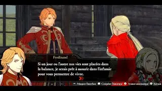 Fire Emblem Three Hopes - soutien int&eacute;gral Edelgard/Ferdinand (fr)