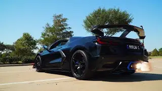Z06 OEM EXHAUST INSTALLED ON C8 Z51 HTC