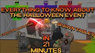 ВСЁ, ЧТО НУЖНО ЗНАТЬ О СОБЫТИИ НА ХЭЛЛОУИН В UNTURNED LIFE RP ЗА 21 МИНУТУ (ВИТРИНА КАЖДОГО ПРЕДМ...